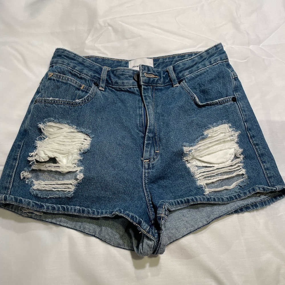 A brand Jean shorts